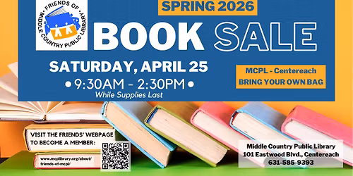 Friends of MCPL Spring Book Sale