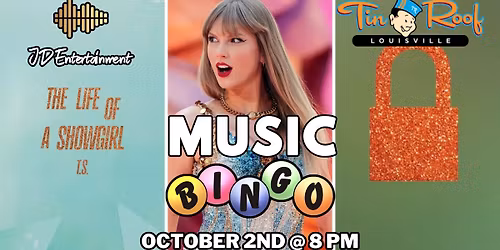 Taylor Swift Music Bingo @ Tin Roof Louisville