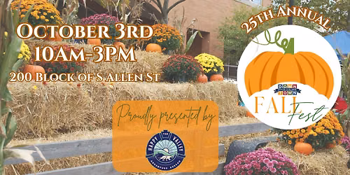 25th Annual Downtown Fall Festival