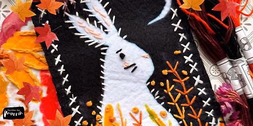 Stitched Textile Postcards