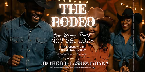 The Rodeo: Line Dance Party \u2013 Black Friday Edition