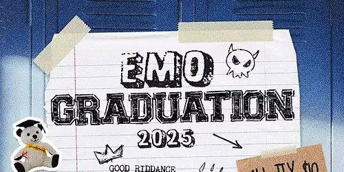 EMO GRADUATION 2025 ADELAIDE $10 TIX