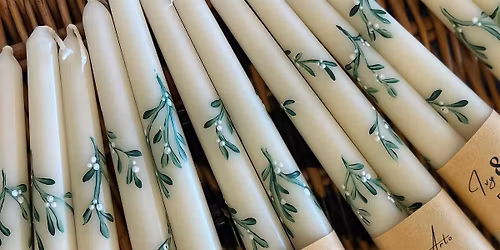 Winter Candle Painting Workshop