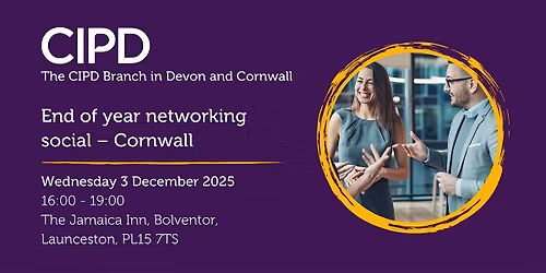 End of year networking social - Cornwall