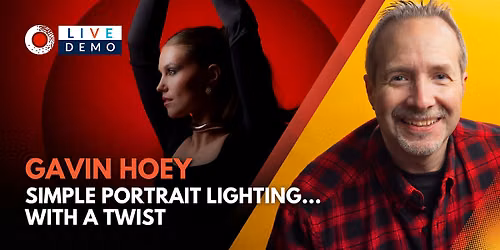 Simple Portrait Lighting\u2026 with a Twist with Gavin Hoey