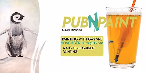 Brewhouse Paint Event with PubNPaint Nov30th