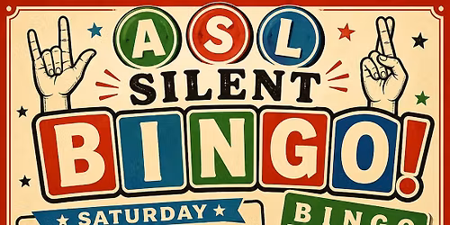 American Sign Language BINGO May 30