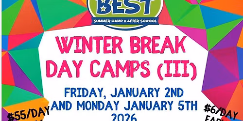 Winter Break day camp 3