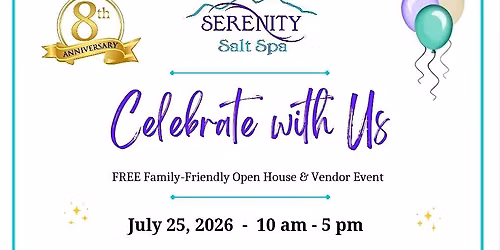 Anniversary Celebration & Vendor Event