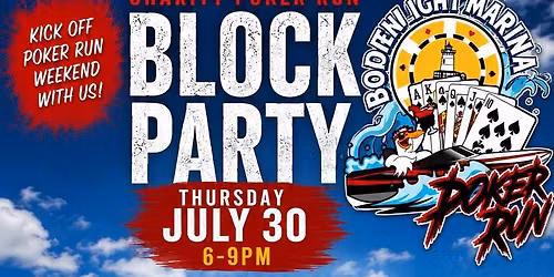 Borden Light Marina Charity Poker Run Block Party!