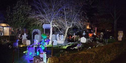 The Cursed Consulate Halloween Display 2026
