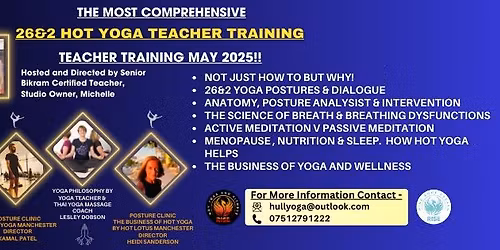 Rise 26&2 INTERNATIONAL Yoga Teacher Training!