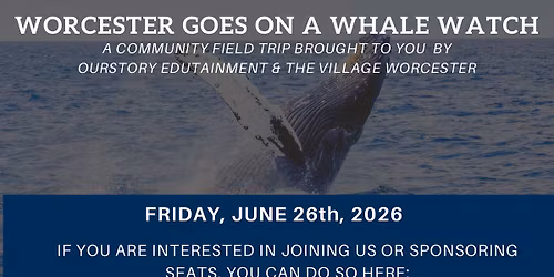 2026 Community Whale Watch Trip