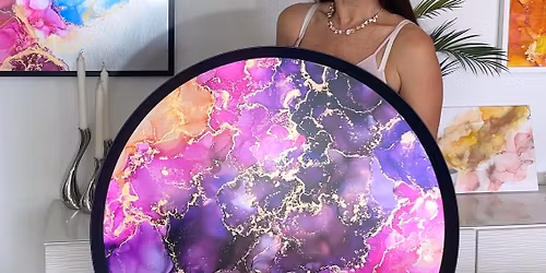 Alcohol Ink Masterclass - Large Statement Artworks