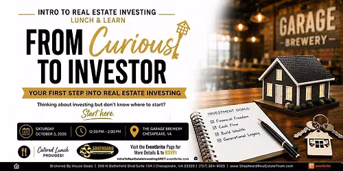 "Intro to Real Estate Investing" Lunch & Learn