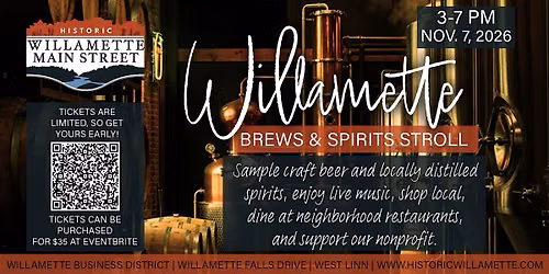 2026 Willamette Brews & Spirits Stroll