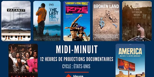 \ud83c\udfac MIDI-MINUIT : 12 heures de projections documentaires