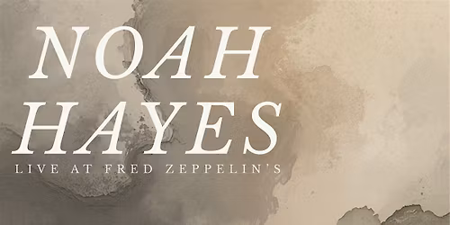 Noah Hayes - Live at Fred\u2019s