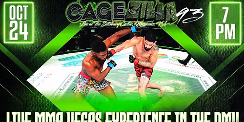 CAGEZILLA 93 - LIVE MMA FIGHTING INSIDE THE CAGE!
