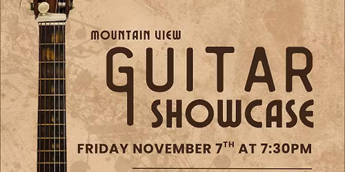 Mountain View Guitar Showcase