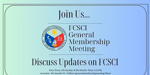 General Membership Meeting