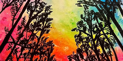 Paint and Sip Event: Starry Pathway