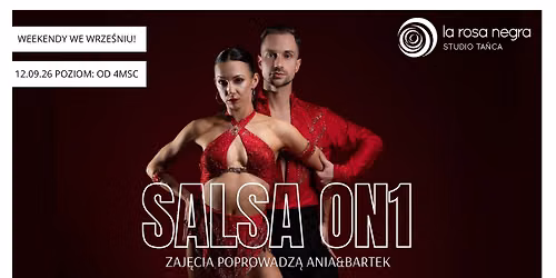 SALSA ON1: zaj\u0119cia weekendowe z Bartkiem&Ani\u0105!