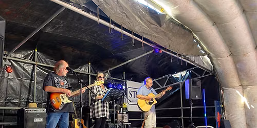 Miv, Kev and Dave live at Llanddona Tractor Rally