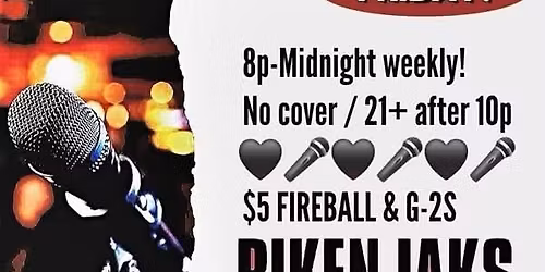 Karaoke Friday at Rikenjaks Vidor