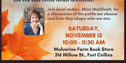 Author Talk & Book Signing