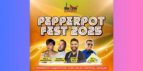 One Love Pepperpot Fest 2025
