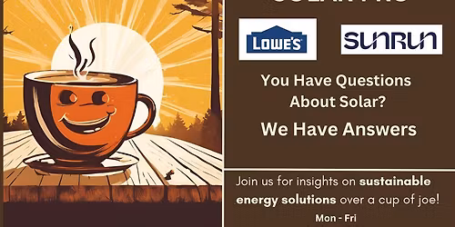 Have a Cup of Joe with a Solar Pro