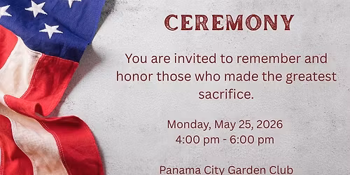 Memorial Day Ceremony