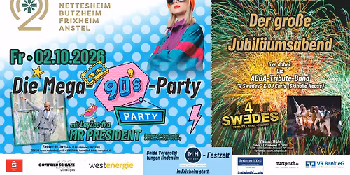 Die Mega 90er Party
