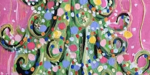 Paint class with April