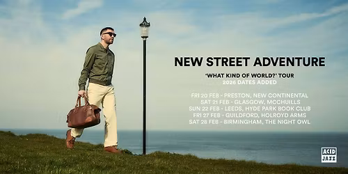 New Street Adventure LIVE in Glasgow!