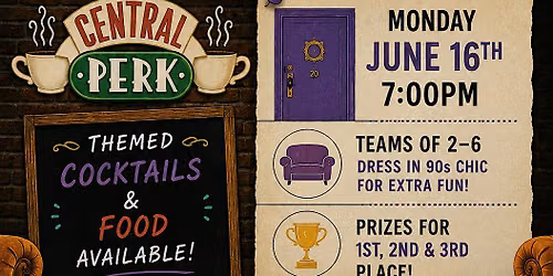 Friends TV Show Trivia Night