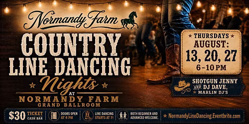 Country Line Dancing Nights at Normandy Farm