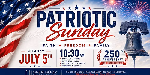 Patriotic Sunday Celebration
