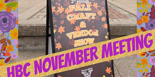 HBC Member Meeting ~ November 