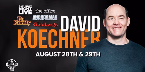 David Koechner @ The Loony Bin Comedy Club -- Tulsa