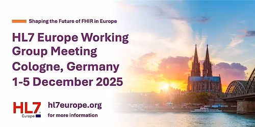 HL7 Europe Working Group Meeting 2025 Cologne (D)