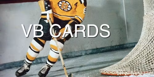 BOSTON BRUINS JOHN BUCYK CARD & AUTOGRAPH SHOW