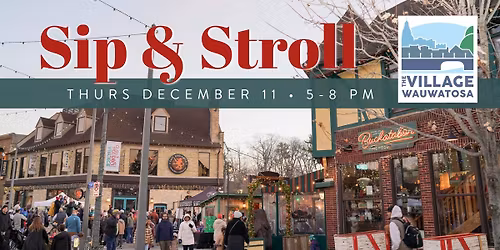 Holiday Sip & Stroll