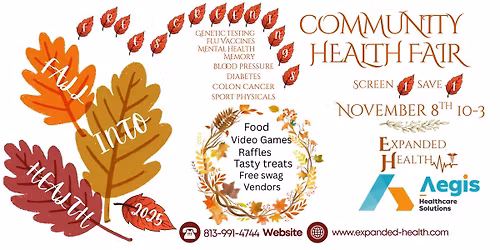 Fall Into Health: Community Health Fair
