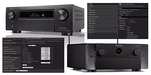 Advanced AVR Features & Functionality from Denon & Marantz