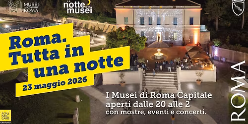 Notte dei Musei | 23 maggio 2026
