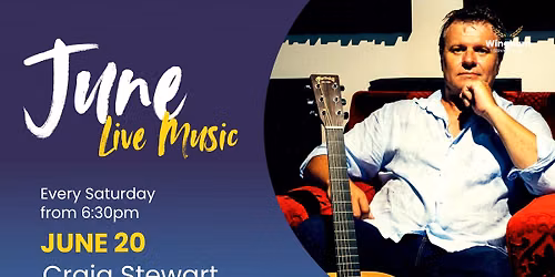 SATURDAY LIVE MUSIC: Craig Stewart 