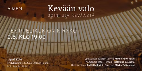 Kev\u00e4\u00e4n valo -  Sointuja kev\u00e4\u00e4st\u00e4