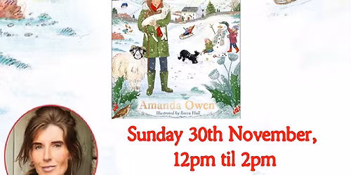 A Chatty Book Signing with Amanda Owen, The Yorkshire Shepherdess